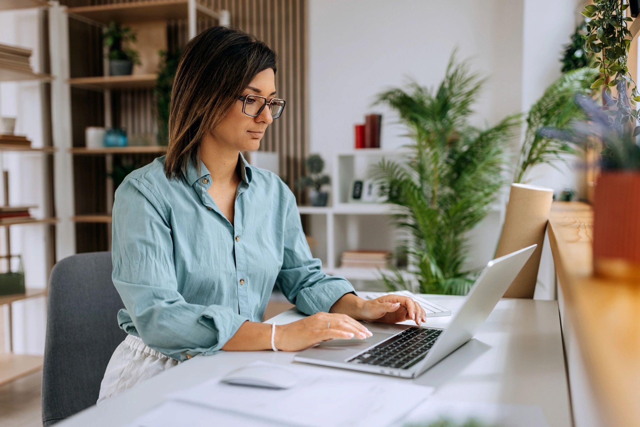 modern digital marketing office